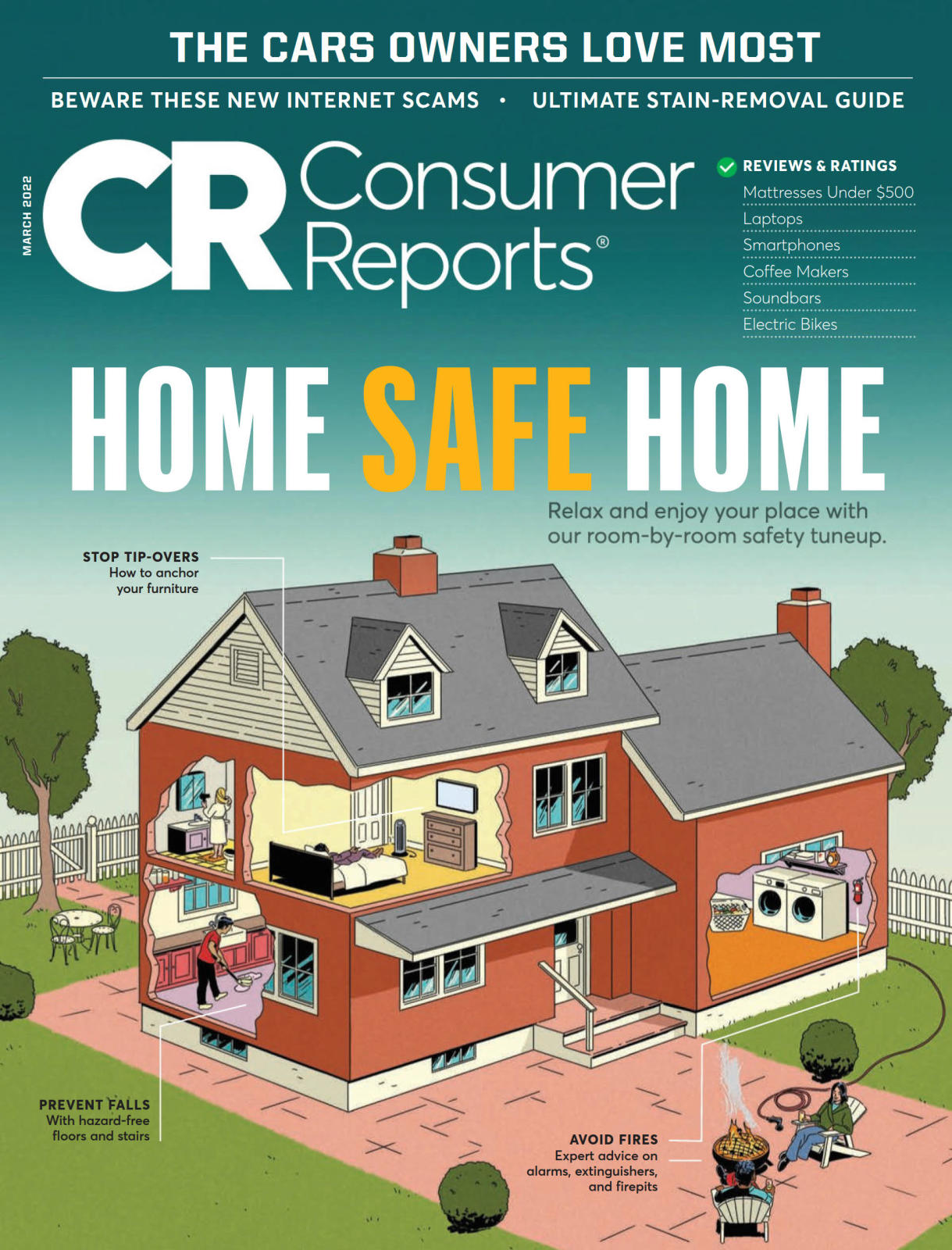 Consumer Reports 消费者报告杂志 2022年3月刊下载